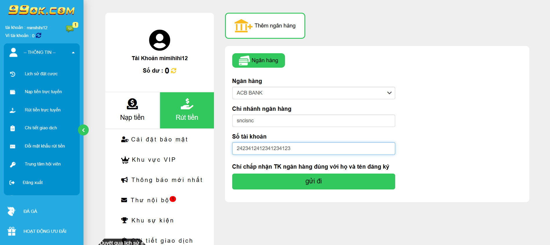 Cách rút tiền 99ok: Hướng dẫn chi tiết và những lưu ý quan trọng 3 Các lưu ý quan trọng khi rút tiền từ 99ok