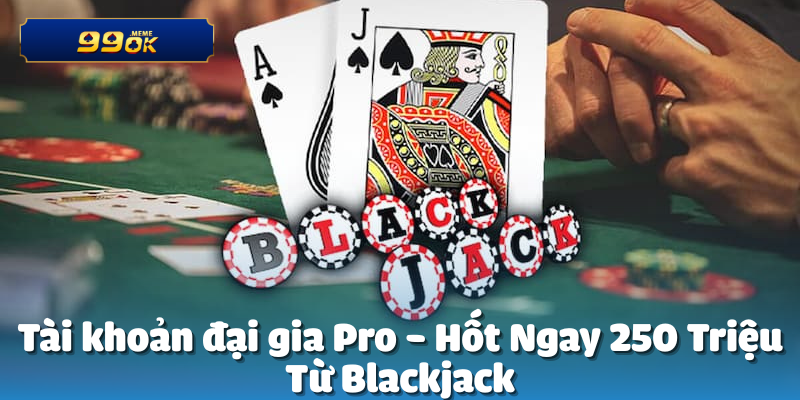 Tài khoản đại gia Pro Hốt 250 Triệu Từ Blackjack 19 Tài khoản đại gia Pro Hốt 250 Triệu Từ Blackjack