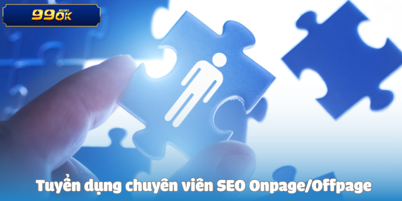 Tuyển dụng chuyên viên SEO Onpage/Offpage 1 Tuyển dụng chuyên viên SEO Onpage/Offpage