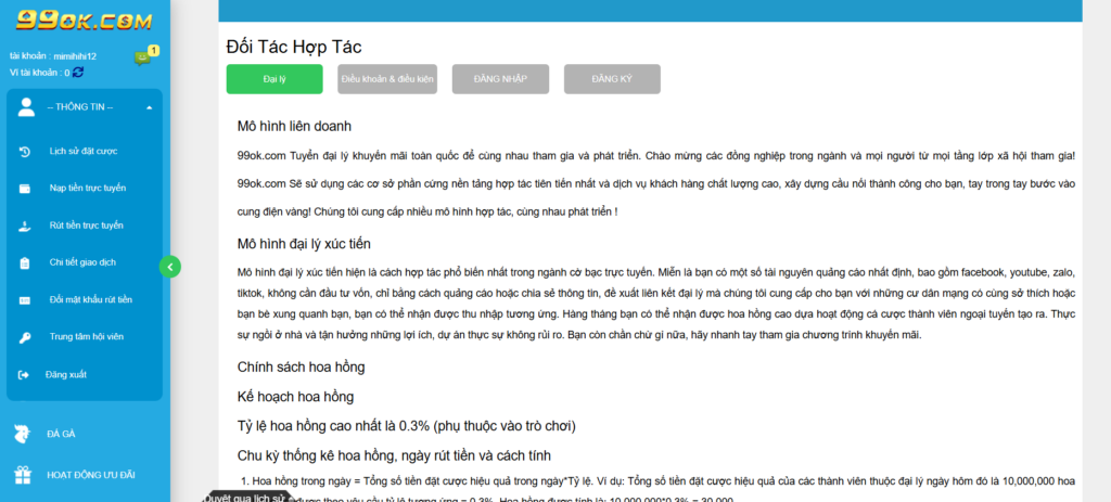 99ok tuyển đại lý khuyến mãi toàn quốc – Cơ hội hợp tác 1 99ok tuyển đại lý khuyến mãi toàn quốc – Cơ hội hợp tác